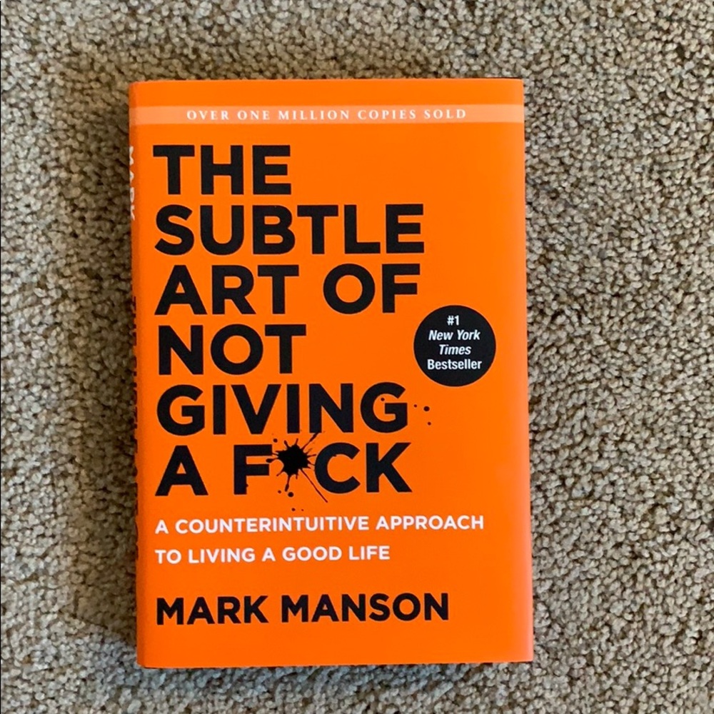 Book - The Subtle Art of Not Giving a F*ck